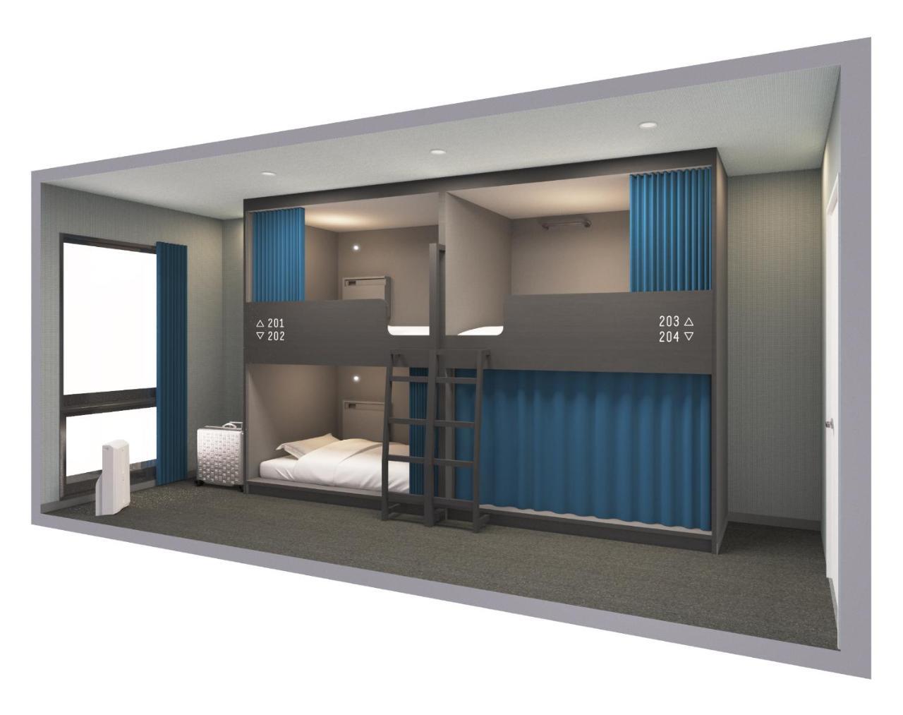 Imano Osaka Shinsaibashi Hostel Экстерьер фото
